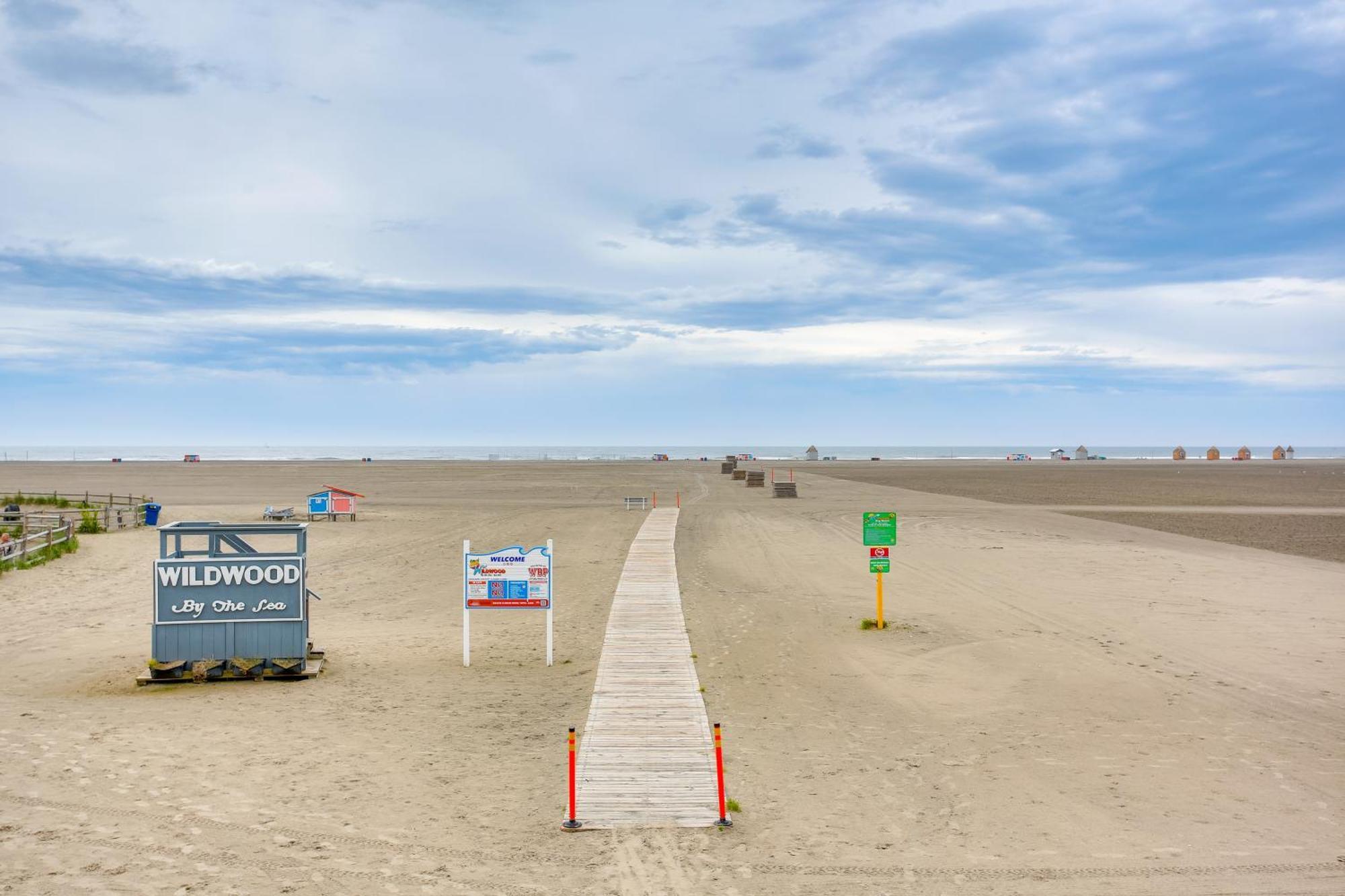 Quaint Wildwood Condo About Walk To Beach! Екстериор снимка